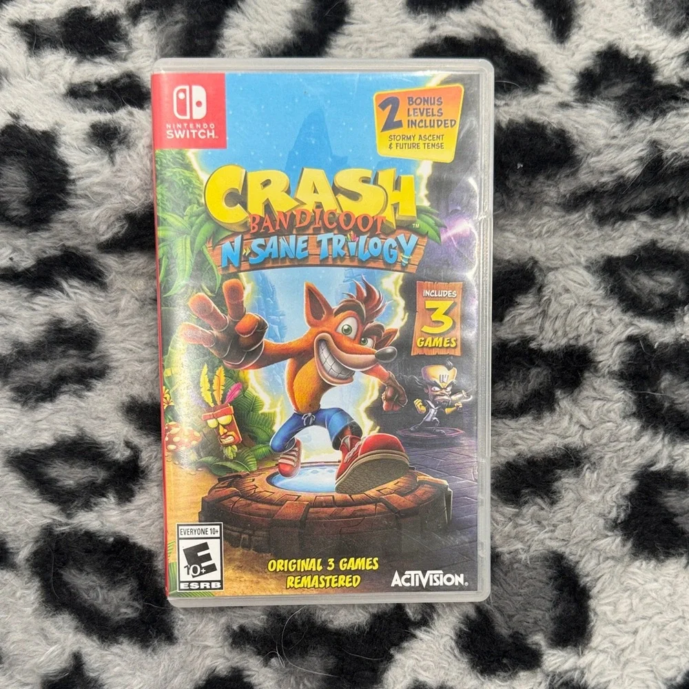 Nintendo Crash Bandicoot N. Sane Trilogy - Like New (With Case)